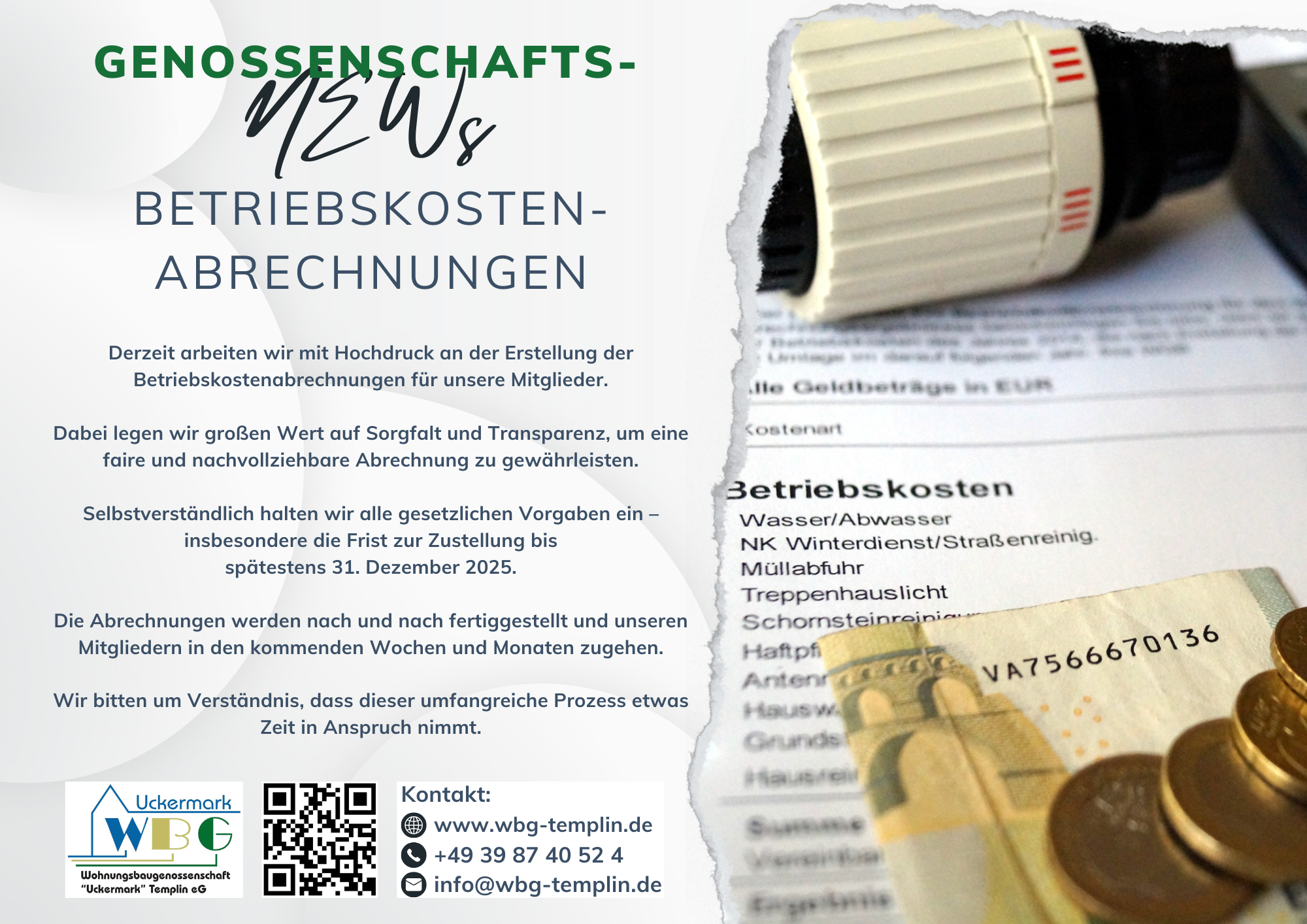 BETRIEBSKOSTEN- ABRECHNUNGEN