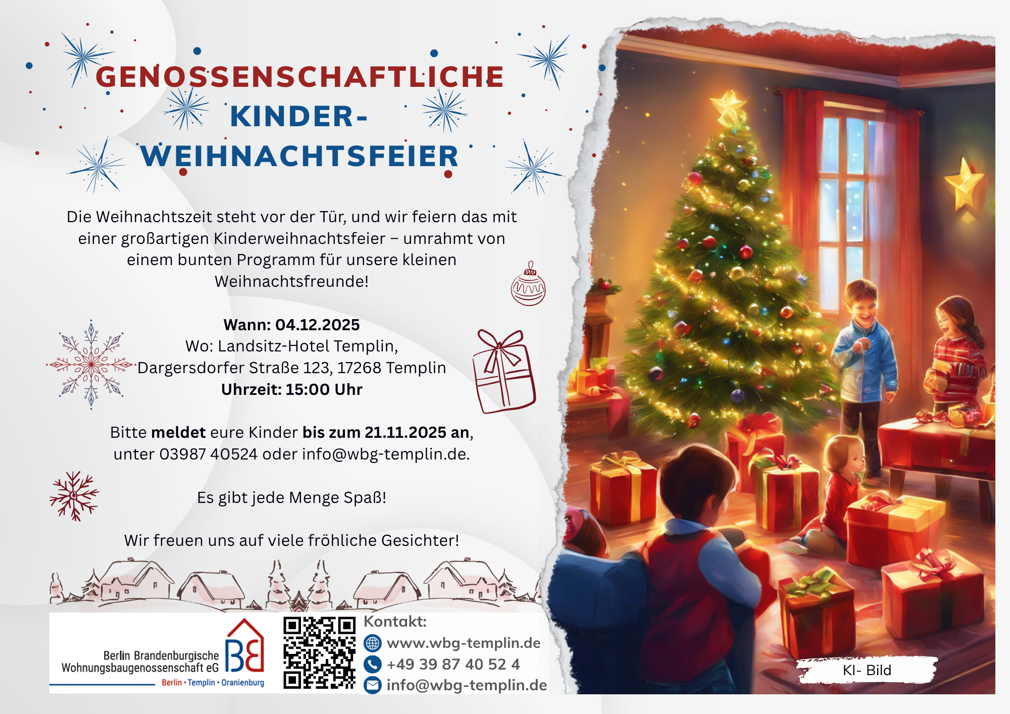 Kinderweihnachtsfeier